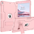 BENTOBEN for iPad Air 3rd Generation Case iPad Pro 10.5 2017 Case 3 Layers Heavy Duty Rugged Shockproof Kickstand Protective Tablet Cover for iPad Air 3 10.5 2019 /iPad Pro 10.5 2017 Rose Gold