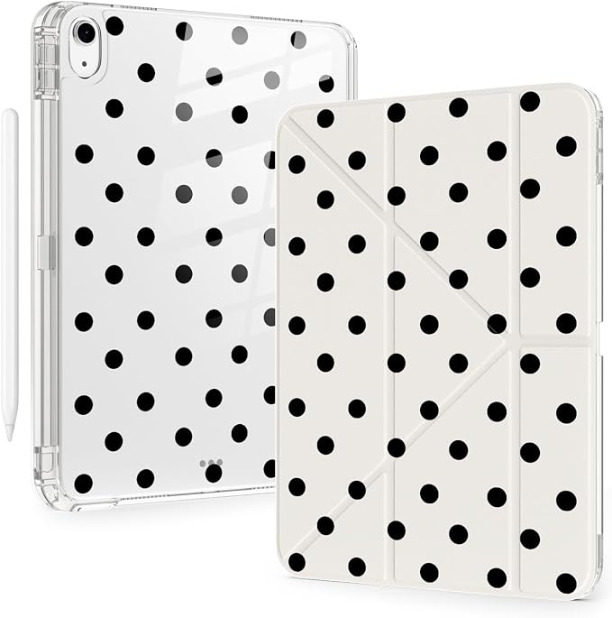 Polka Dot B/White