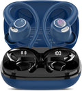 AI Translation Earbuds Real Time 164 Language Translator Earbuds 3-in-1 Bluetooth 5.4 Translation Headphones with 5 Translation Modes 48H AI Ear Buds Translator Device for Learning/Business Blue
