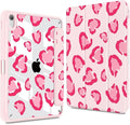 CISSOOK Case for iPad 11 inch (A16) 2025 11th Gen/iPad 10.9 inch 2022 10th Gen Built in Pencil Holder with Crystal Clear Back Cover with Auto Wake/Sleep &amp Stand Function Cute Pattern