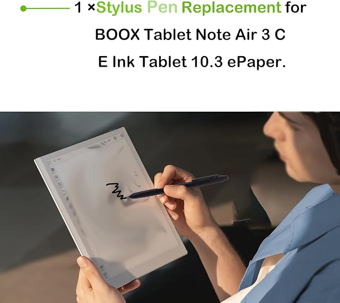 Stylus Pen With Eraser for BOOX Tablet Note Air 3 Go 10.3 and Tab Ultra