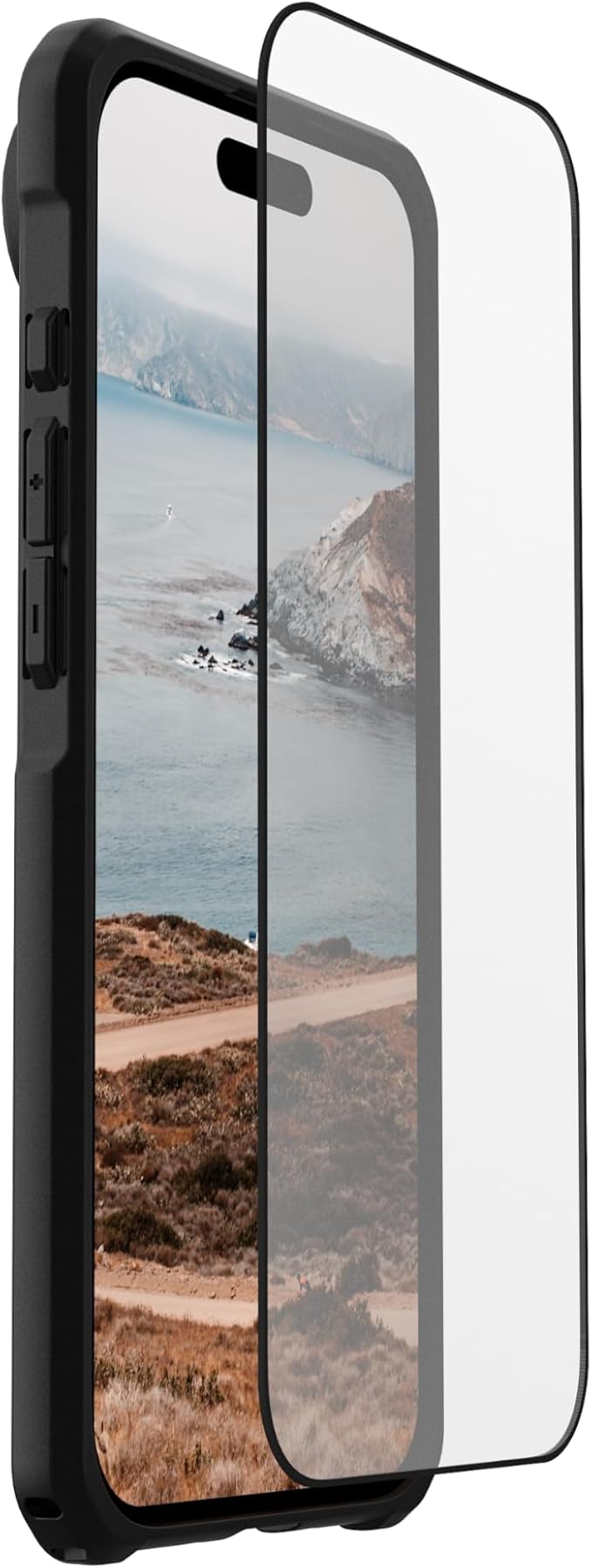 URBAN ARMOR GEAR UAG Designed for iPhone Air Screen Protector 6.5 Glass Shield - Anti-fingerprint HD Clarity Shatter Proof Tempered GlassClear