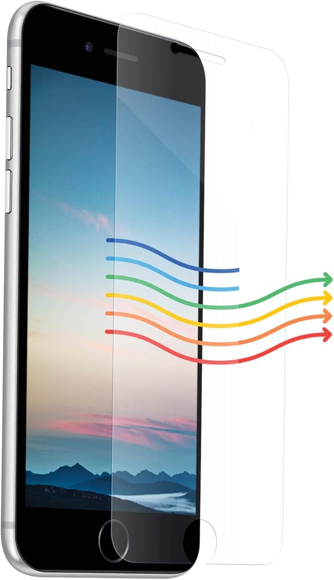Ocushield Anti Blue Light Tempered Glass Screen Protector for iPhone 12 | iPhone 12 Pro 6.1 - Protect Your Eyes Reduce Migraines &amp Improve Sleep