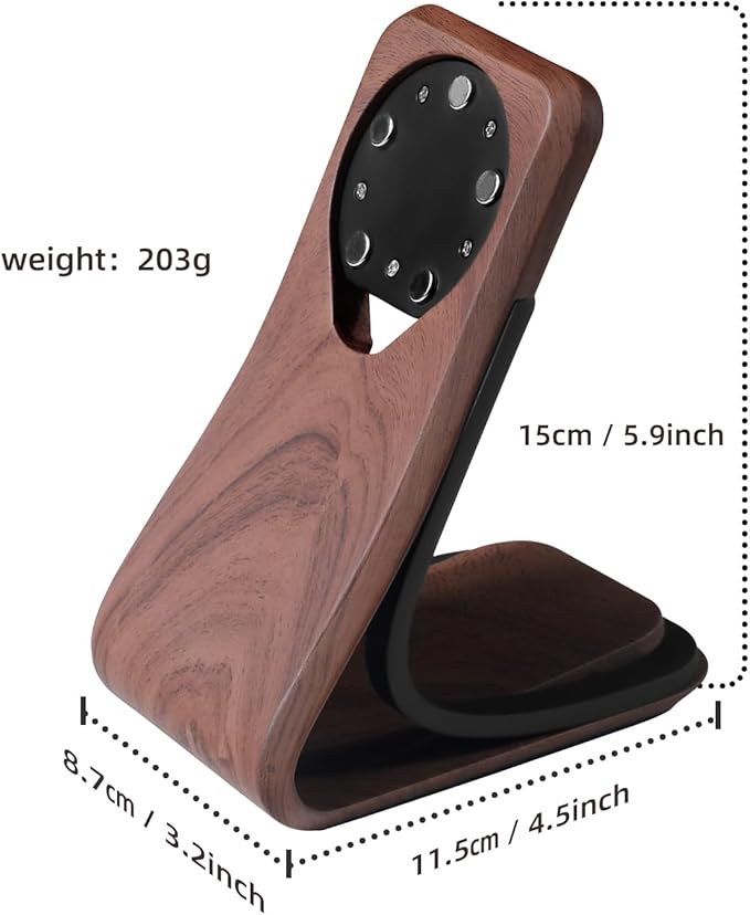 Magnetic Wireless Charger Stand for iPhone12131415Vertical &amp Landscape Stand Personalized Engraved GiftCharger Not Included