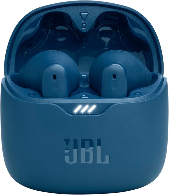JBL Tune Flex - True Wireless Noise Cancelling Earbuds (Blue) Small