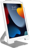 CTA Anti-Theft Case &amp Stand – Solid Security Locking Case with 180° Angle Adjustability – Compatible with iPad 5th-9th Gen Air 1-3 &amp Pro 9.7 and 10.5” - White - (PAD-ASCS10W)