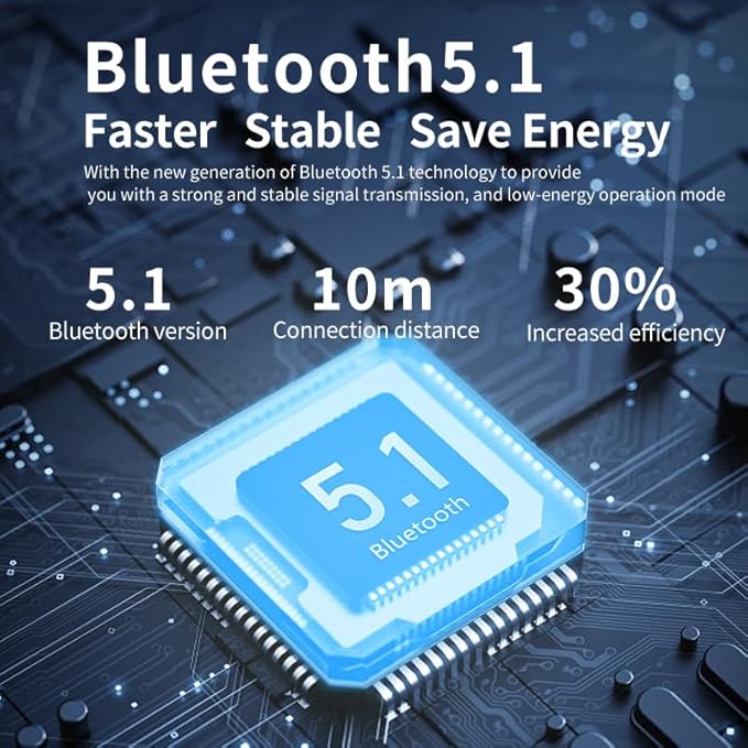 Multifunctional Wireless Charging Station with Bluetooth SpeakerDigital Alarm ClockFM RadioHD Display &amp Smart Noise-Cancelling Mic–Adjustable BrightnessCharge While ListeningBT510 White.