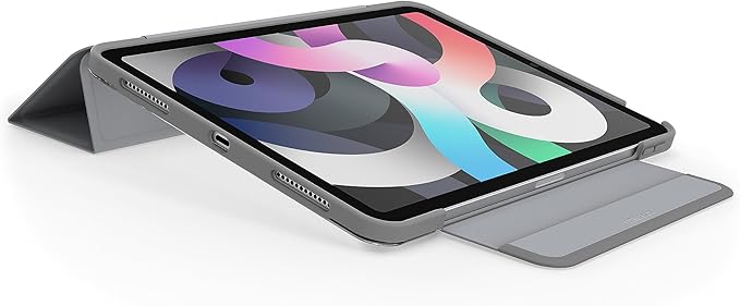 OtterBox - Symmetry 360 iPad Air Case for 4th &amp 5th Gen - Scratch Resistant Tablet Case with Versatile Folio Sleek &amp Slim Design (After Dark)