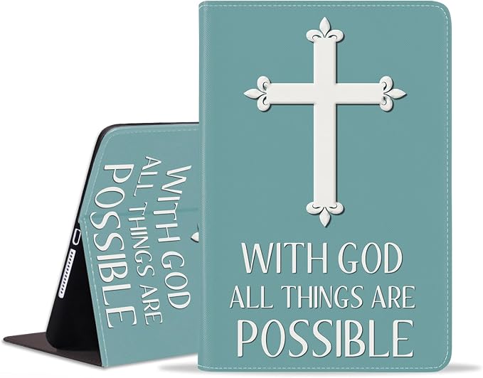 Christian Cross with God All Things are Possible