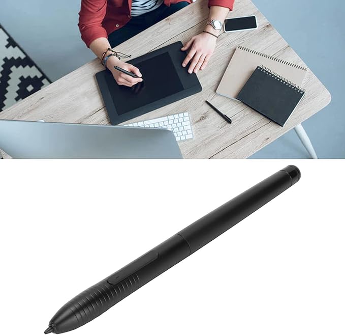 PW201 Stylus Pen for HST640 H610PRO V2 HC16 HS64 HS610 GC610 H1161 H320M Drawing Tablet Ergonomic Pen Replacement for Drawing Board