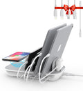 SooPii 70W Charging Station for Multiple Devices5 Port Charging Dock with 15W Wireless Charger 25W USB C PD/PPS Fast Charging for GalaxylPadlPhone 15/14/13/Xs/Max