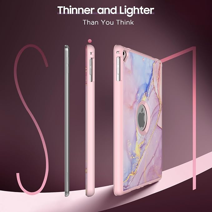 light pink gold marble