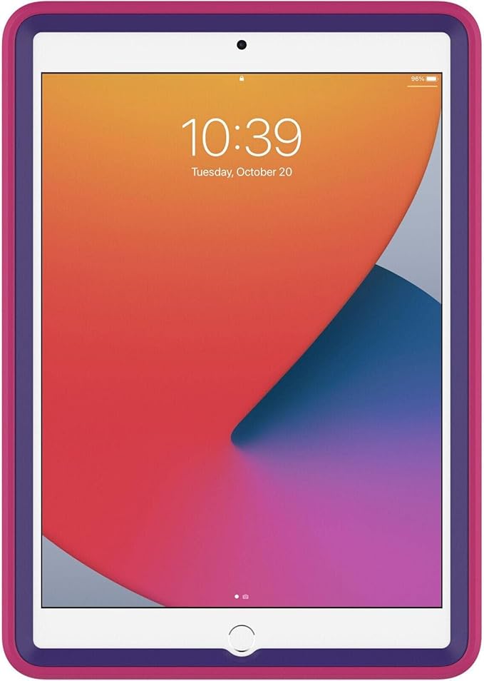 OtterBox Made for Kids Case for iPad 7th 8th &amp 9th Gen (10.2 Display - 2019 2020 &amp 2021 Version) with Kickstand &amp Car Headrest Mount Holder - (Empowered Pink)