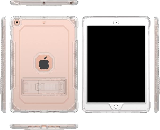 Case for iPad Air 2 Case for iPad 6th/5th Generation 2018/2017 for Apple iPad 9.7 inch with Screen Protector/StandClear Full-Body Coverage Slim Cover for Women Men Kids