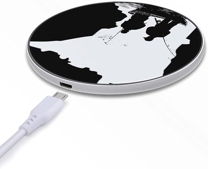 Fish Minnesota Fishing Fast Portable Charger 10W Funny Graphic Phone Charging Pad with USB Cable