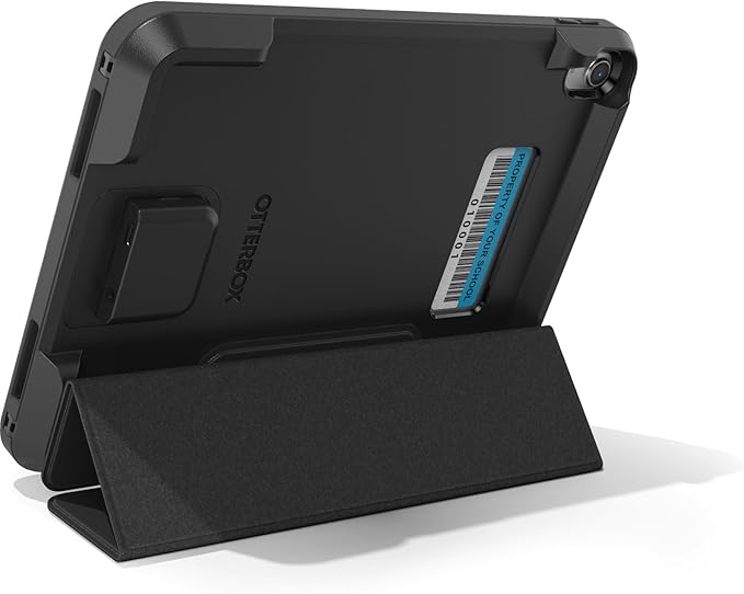 OtterBox ACHIEVER SERIES FOLIO ST for iPad (A16) &amp iPad 10th Gen - BLACK Rugged Durable Multi-Layer Protection (Ships in Polybag Ideal for Business Customers)