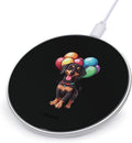 Balloon Dachshund Wireless Charger Anti-Slip Wireless Charging Pad Slim Charger Mat for Men Women