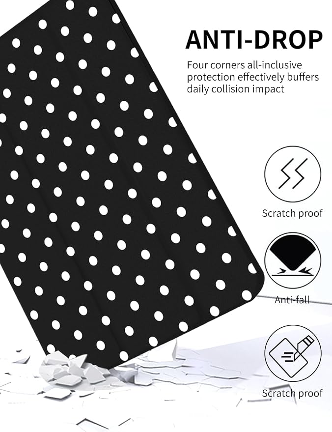 Black Polka Dots