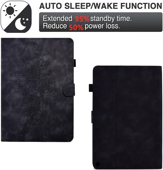 02# Black Butterfly Flower