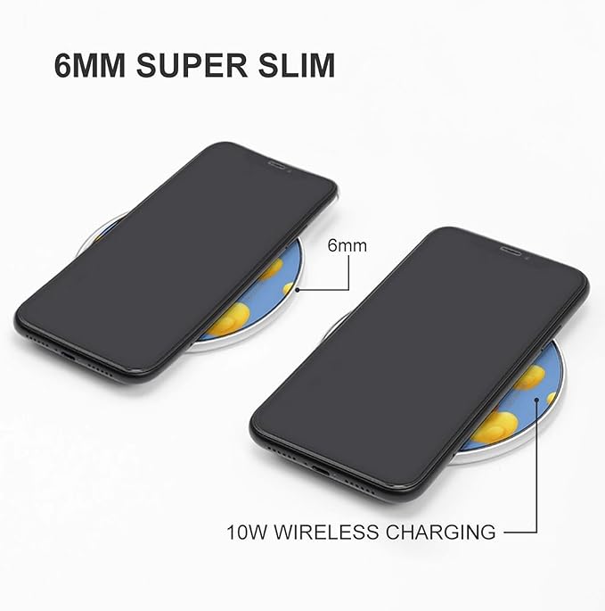 Cartoon Rubber Duck Fast Portable Charger 10W Funny Graphic Phone Charging Pad with USB Cable