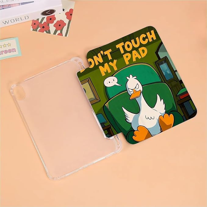 angry duck don't touch my pad