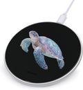 Turtle Gradient Colors Fast Portable Charger 10W Funny Graphic Phone Charging Pad with USB Cable