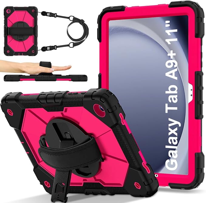 Black/Rose Red