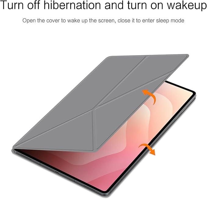 for Samsung Galaxy Tab S11 Case 11 inch Magnetic Attachment | Auto Wake/Sleep | Multi-Viewing Angles | Slim Light Shell Cover | Compatible with Samsung Galaxy Tab S11 | Grey