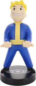 Cableguys Fallout Vault Boy Controller Holder &amp Phone Stand - Gaming Setup Accessories for Desk and Game Room Controller Stand Compatible with Xbox PlayStation &amp Most Standard Game Controlle