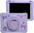 Cartoon Case for iPad 10.9 2022MONEHOYSY Cute Soft Silicone Kickstand [Drop ProofShock ProofAnti Slip] Back Stand Cover Case for Kids Children Teens Girls Boys (Kurom-5)