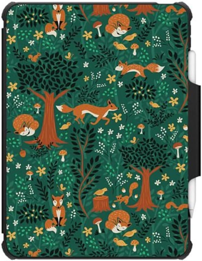 Foxes in an Emerald Forest