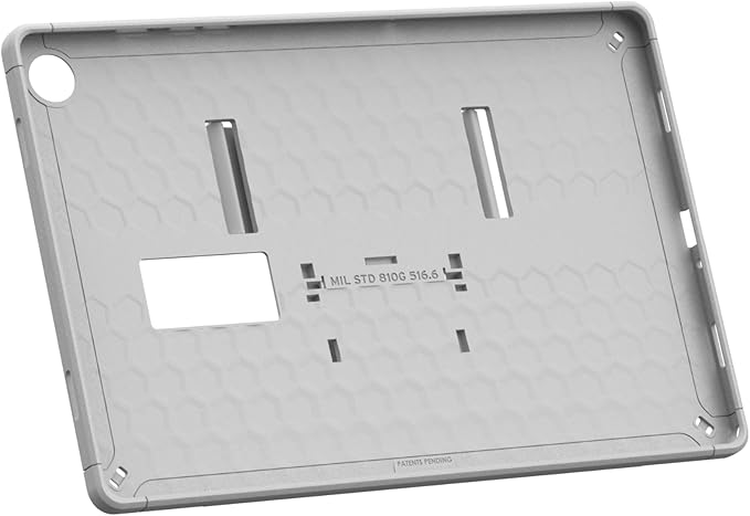 UAG Designed for Samsung Galaxy Tab A9 Plus Case 11 SM-X210 SM-X215 SM-X216 SM-X218 Scout w/Handstrap &amp Kickstand Healthcare White/Gray Rugged Military Protective Cover by URBAN ARMOR GEAR