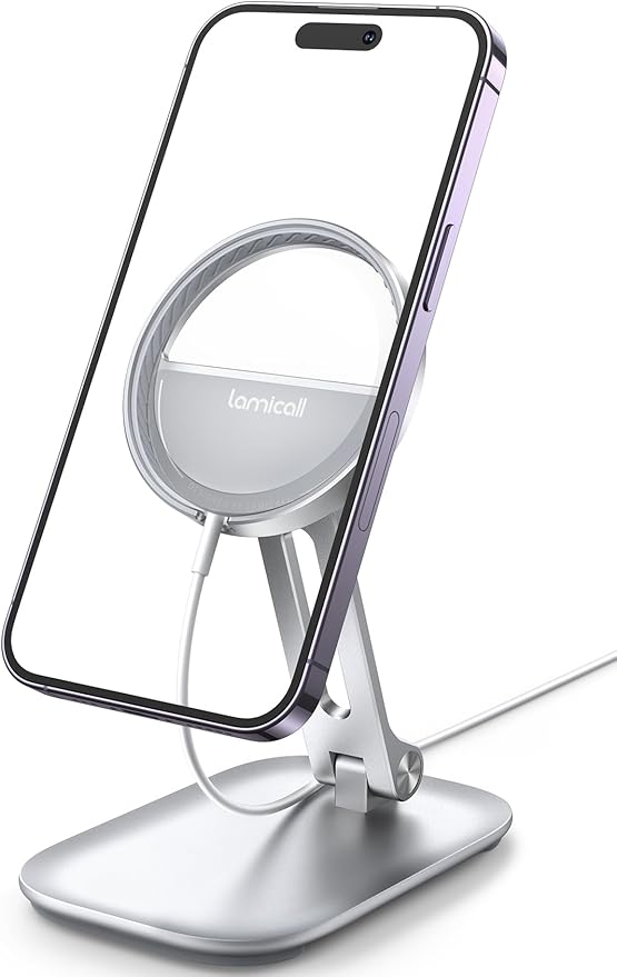 Light Silver - Stand for 15W Old Charger