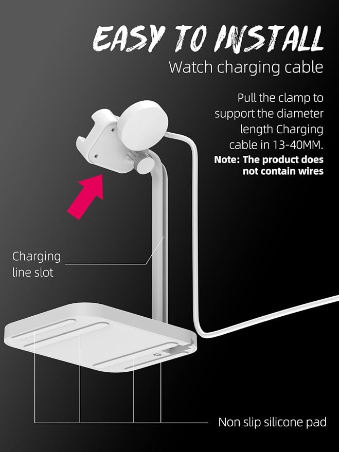 White Universal Watch Bracket