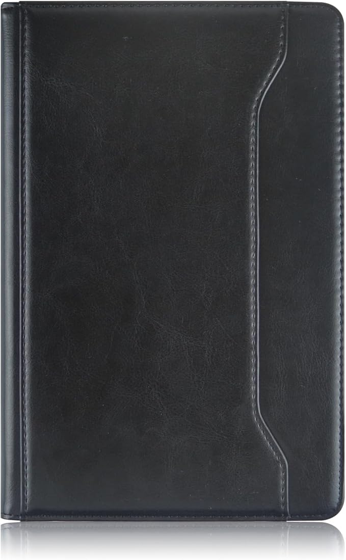 Case Compatible with Tablet Samsung Galaxy Tab S9 FE Plus S9 Plus S8 Plus S7 FE S7 Plus 12.4 InchCover 360° Rotating Stand PU Leather for Galaxy Tab S9 FE+ S9 + S8+ S7+12.4Black