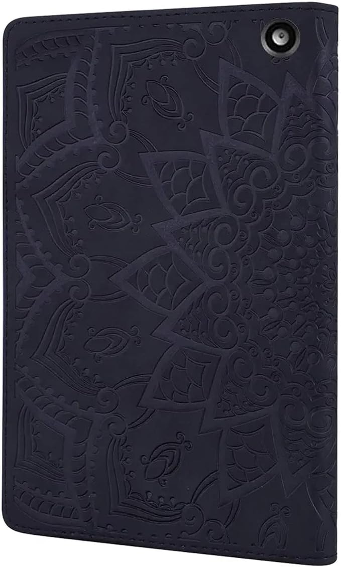 03# Black Paisley Flower