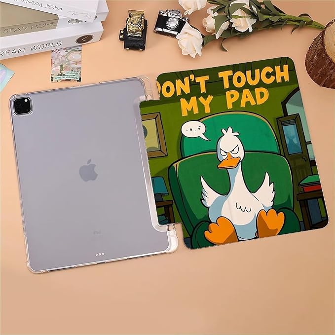 angry duck don't touch my pad