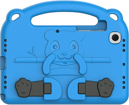 SaharaCase Teddy Bear KidProof Case for Samsung Galaxy Tab A8 10.5 Inch (2021) [Shockproof Bumper] Rugged Child Protection Antislip Integrated Kickstand (Blue)