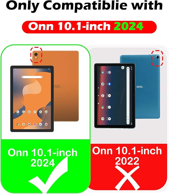 for Revvl Tab 2 Case 10.1 inch 2025 Kids EVA Tablet Cover with Strap Stand Handle for Tmobile Revvl Tab 2 5G Case Navy