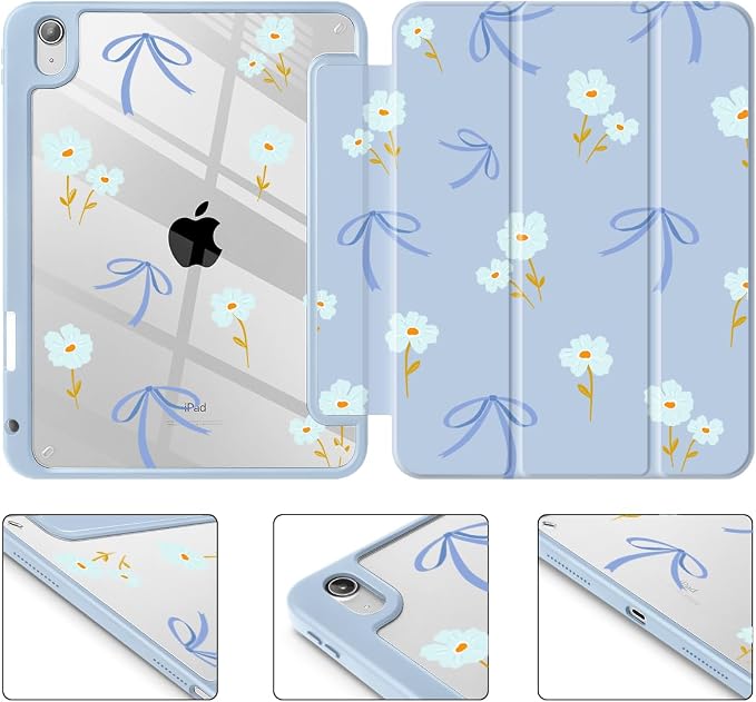 Blue bows & Flowers