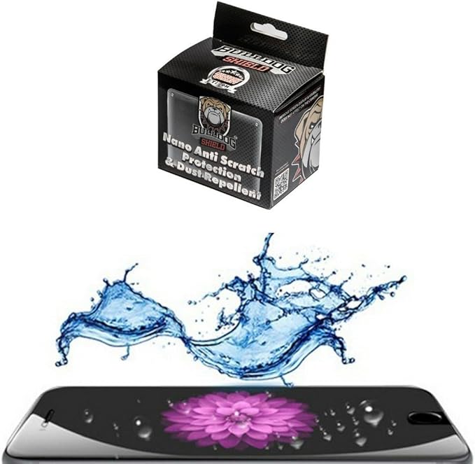 Liquid Screen Protector for 4 Devices Edge to Edge Nano Anti-Scratch Protection and Dust Repellent Universal Fit (iPhone 16 Samsung)
