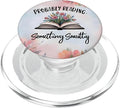 Probably Reading Something Smutty Book Lover Booktrovert PopSockets PopGrip for MagSafe