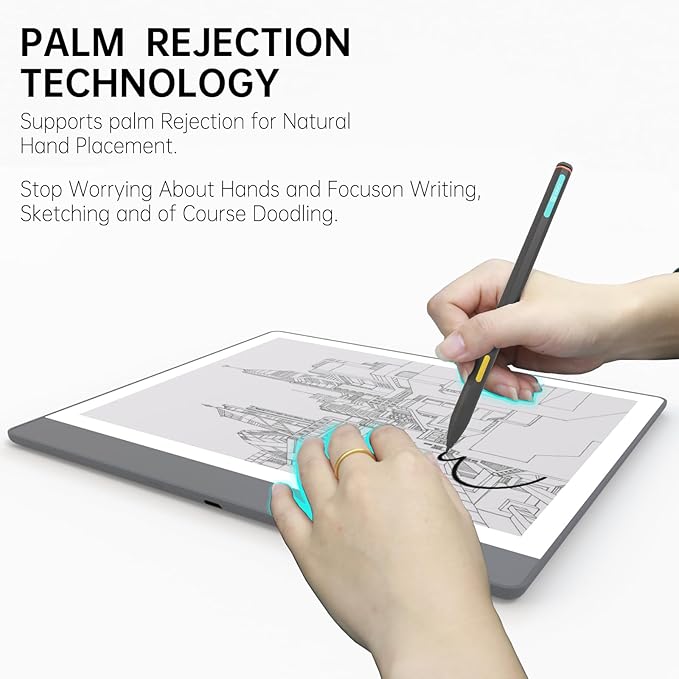 Replacement for Kindle Scribe(10.2 Model) PenRemarkable 2 PenSupports 4096 Levels of Pressure SensitivityKindle Scribe Stylus with EraserWriting and Drawing(Not for 11 New Model)
