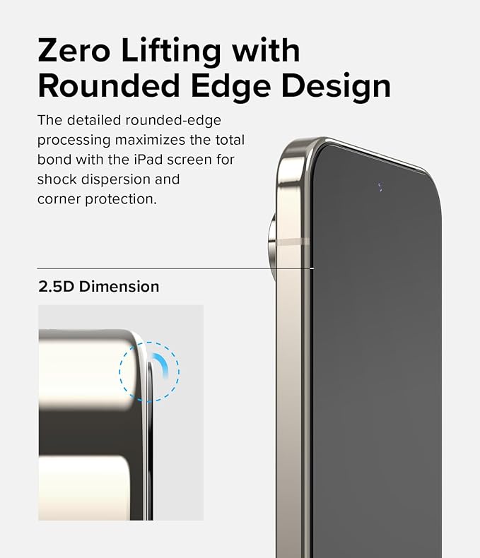Ringke Easy Slide Tempered Glass Designed for Google Pixel 9/9 Pro Screen Protector [Super Easy to Install] Case Friendly Shatterproof Premium 9H Hardness - 2 Pack