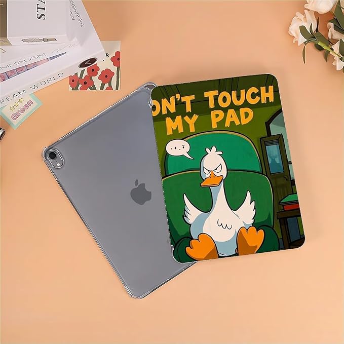 angry duck don't touch my pad