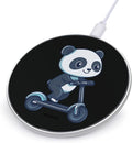Panda Riding Electric Scooter Phone Charger Magnetic Charging Pad Anti-Slip with USB Cable