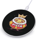 Pizza Italian Food Wireless Charger Anti-Slip Wireless Charging Pad Slim Charger Mat for Men Women