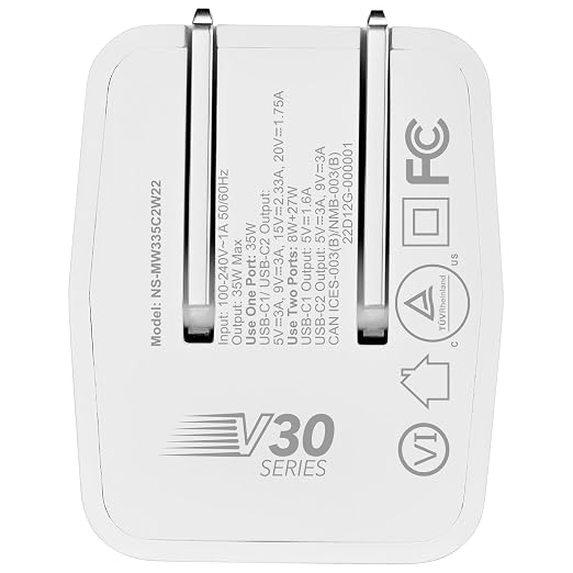 35W Dual USB-C Wall Accessory