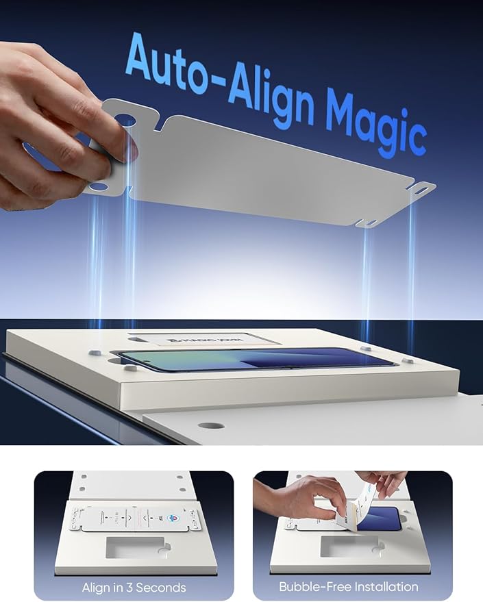 MAGIC JOHN 2-Pack for Samsung Galaxy Z Flip 6 Privacy Screen Protector 28°Anti-Spy Inner Film Soft PET Ultra-Thin Auto-Alignment Kit Bubble-Free Scratch-Proof Case-Friendly