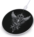 Baphomet Wing Inspired Phone Charger Magnetic Charging Pad Anti-Slip with USB Cable